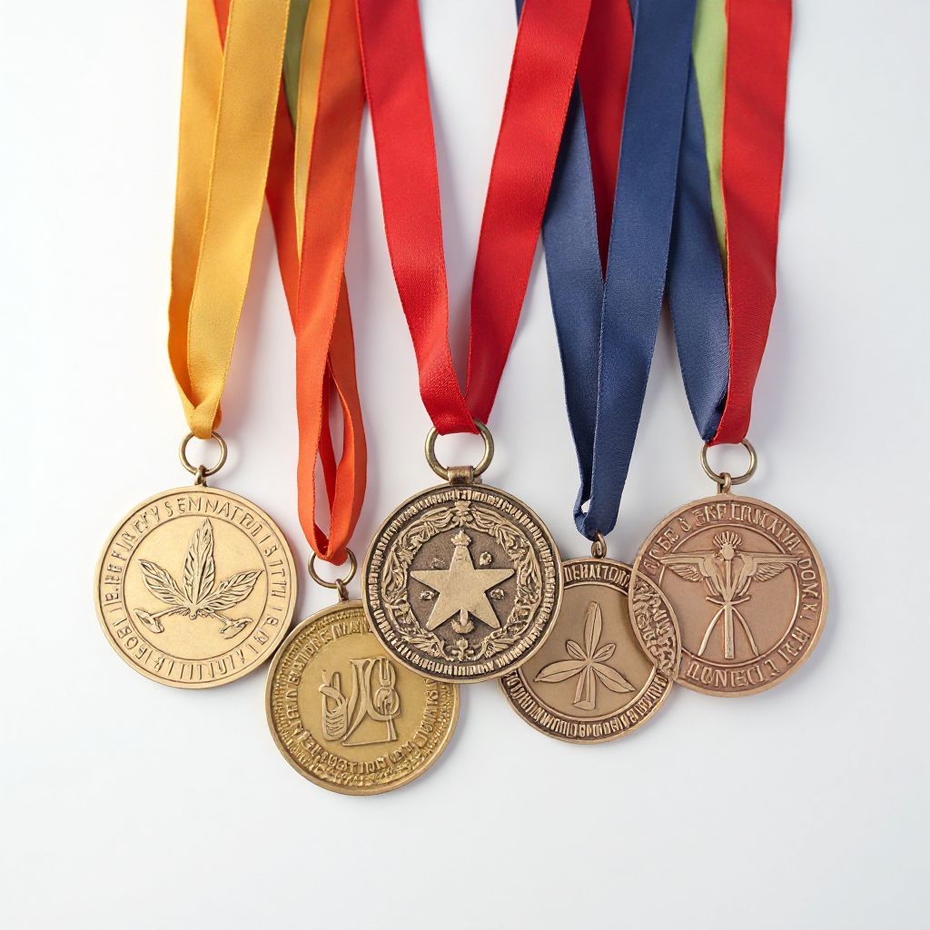 Kit Medallas Multicolor x6